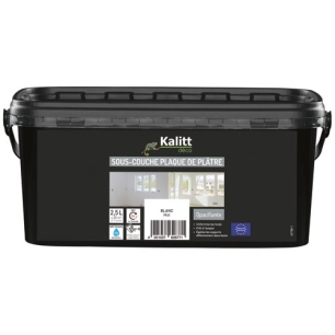 peinture sous couche placo 2.5 l blanc - kalitt deco