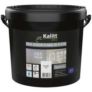 peinture sous couche placo 10 l blanc - kalitt deco