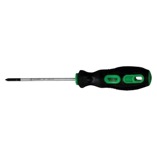 tournevis bimatière / chrome pozidriv pz0 3 x 75 mm - fischer darex