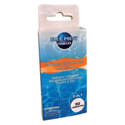 trousse 50 languettes brome ph - blue point company