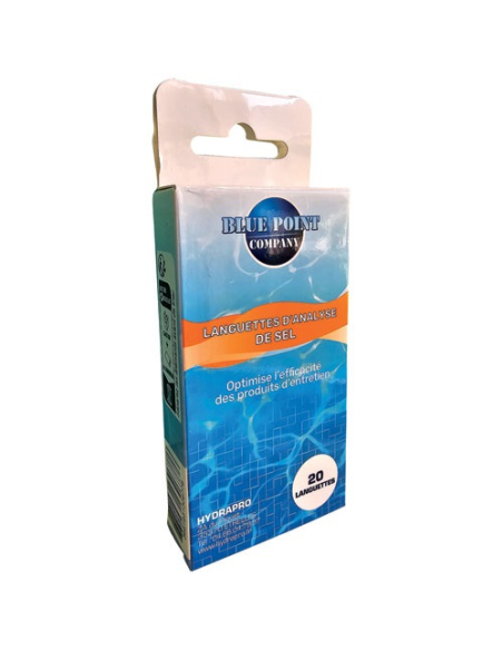 Kit Languettes Analyse Sel Mesure rapide et fiable du taux de sel - BLUE POINT COMPANY