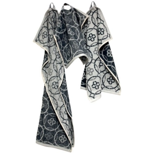 lot torchons 3 tailles jacquard gris - tissages de beaulieu