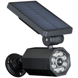 spot solaire mural 400 lm design caméra de surveillance - ezsolar
