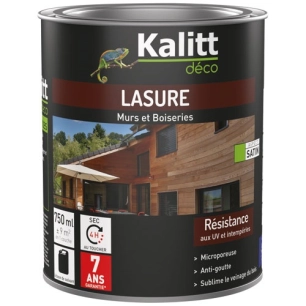 lasure bois 7 ans 0.75 l chêne moyen - kalitt deco
