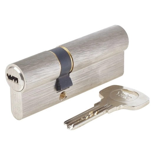 cylindre débrayable 6 goupilles 4 clés 1 carte 30 x 50 mm - yale