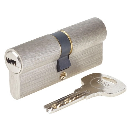 cylindre 6 goupilles 4 clés 1 carte débrayable 35x35mm - yale