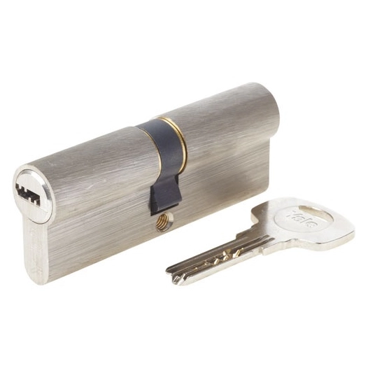 cylindre débrayable 6 goupilles 4 clés+1 carte 40 x 40 mm - yale
