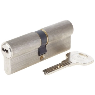 cylindre débrayable 6 goupilles 4 clés+1 carte 40 x 40 mm - yale