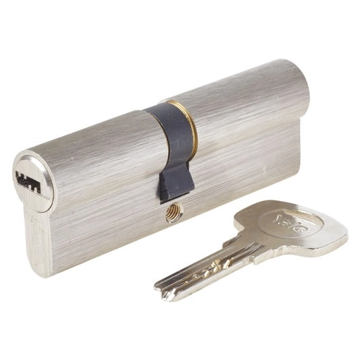 cylindre débrayable 6 goupilles 4 clés 1 carte 40x45mm - yale