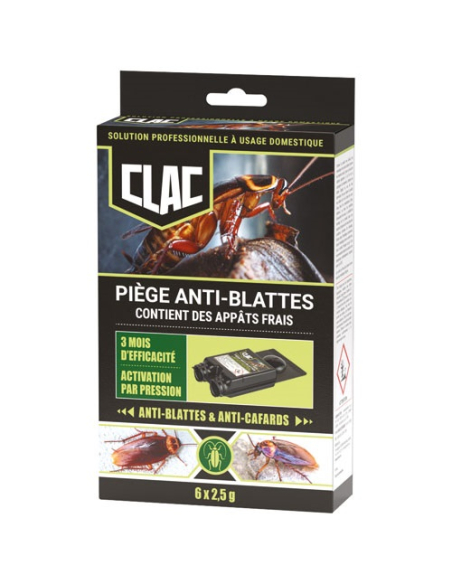 piège cafards x6 - clac