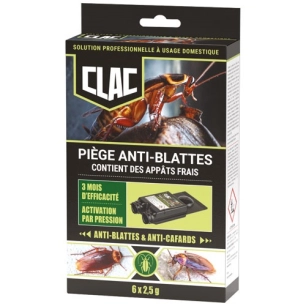 piège cafards x6 - clac