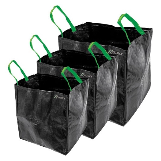 lot 3 sacs jardin multifctions 70 l 100 l 170 l - ribimex