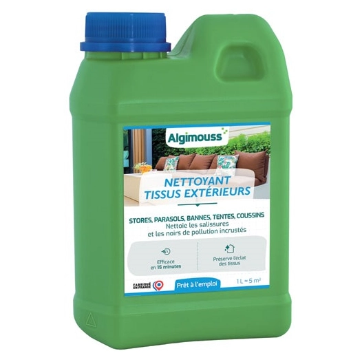nettoyant tissus exterieurs 1l - algimouss