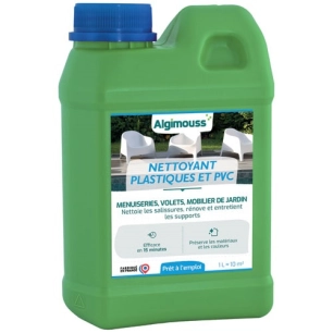 nettoyant plastiques et pvc 1l - algimouss