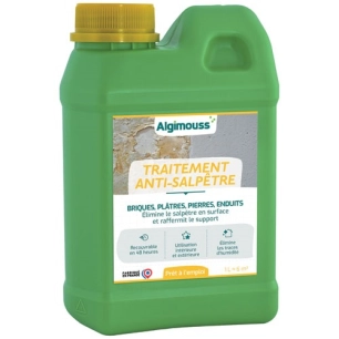 traitement antisalpêtre 1 l - algimouss