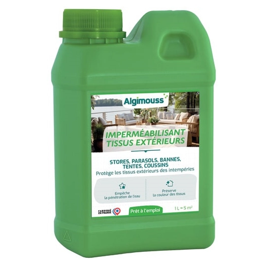 impermeabilisant tissus exterieurs 1l - algimouss