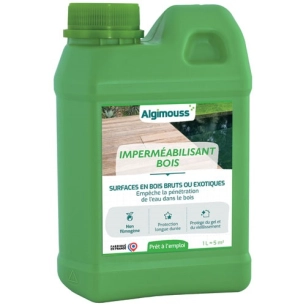 impermeabilisant bois 1l - algimouss