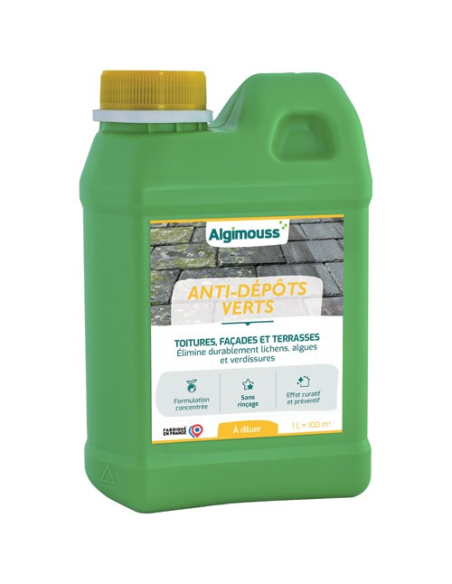 anti dépots verts concentré 1 l - algimouss