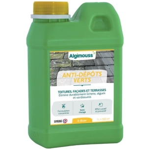 anti dépots verts concentré 1 l - algimouss
