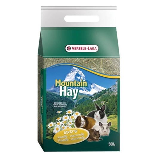 foin de montagne camomille 500 gr - versele laga