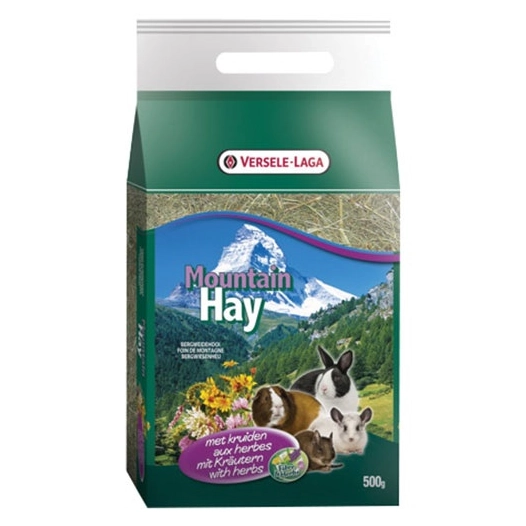 foin de montagne aux herbes 500 gr - versele laga