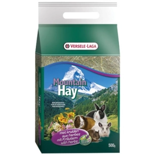 foin de montagne aux herbes 500 gr - versele laga