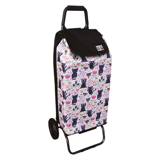poussette 2 roues 55 l carlux chatfloral - sidebag