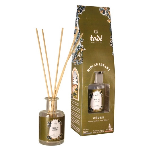 diffuseur 100 ml cèdre midi au levant - tade
