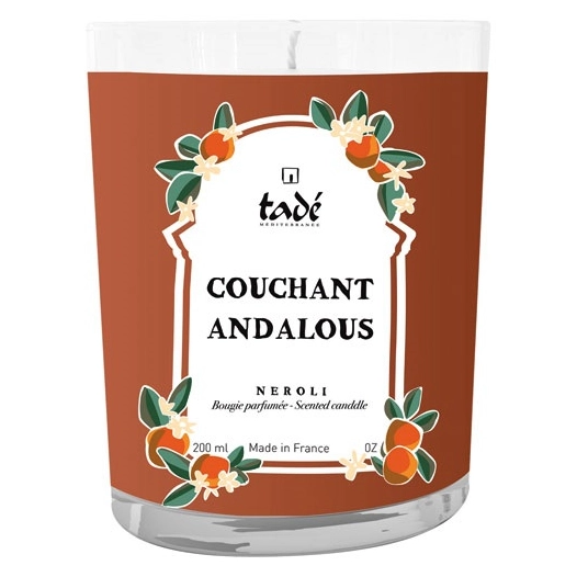 bougie couchant andalous fleur d'oranger 180 g - tade