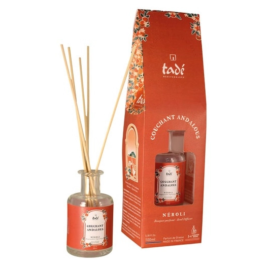 diffuseur 100 ml fleur d'oranger couchant andalous - tade