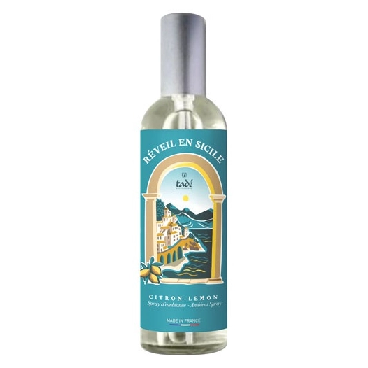 spray d'ambiance réveil en sicile agrume 100 ml - tade