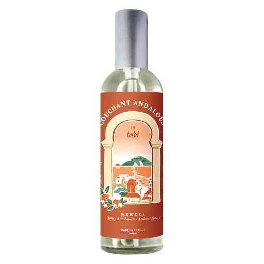 spray d'ambiance couchant andalous fleur d'oranger 100 ml - tade
