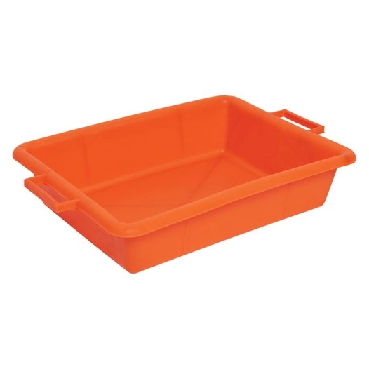 auge de macon 10 l orange fluo avec poignée - vinmer