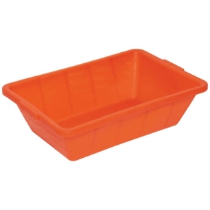 auge de macon 25 l orange fluo sans poignée - vinmer