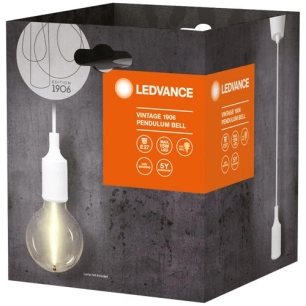1906 suspension vintage e27 bell blanc - ledvance