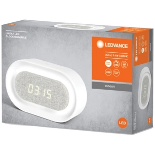 luminaire horloge usb à gradation continue blanc froid - ledvance