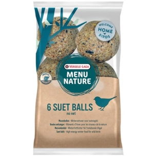 menu nature 6 boules mésanges sans filet - versele laga