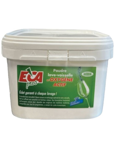 Poudre Lave-Vaisselle ECAPROS Nettoyage puissant et éclat professionnel - ECAPROS