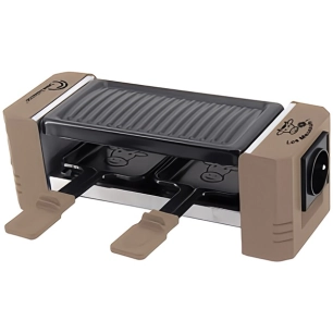 raclette 2 personnes muscade - happy connect 2 meuuuh...! - 8763 - little balance