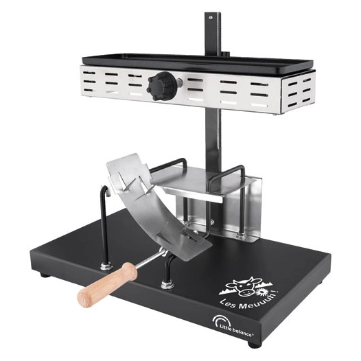 appareil à raclette 1/2 meule pro savoyarde - meuuuh - 8752 - little balance