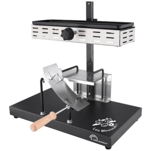 appareil à raclette 1/2 meule pro savoyarde - meuuuh - 8752 - little balance