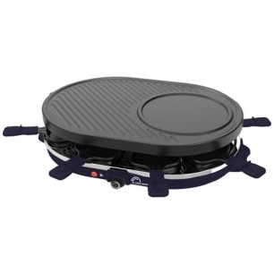 raclette / grill / crêpes 8 personnes bleu nuit - multi cheese - 8749 - little balance