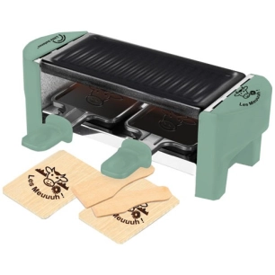 raclette 2 personnes vert sapin - meuuuh...! - 8746 - little balance