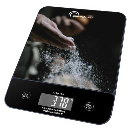 balance de cuisine 10 kg pâtisserie - happy genius 10 usb - 8707 - little balance