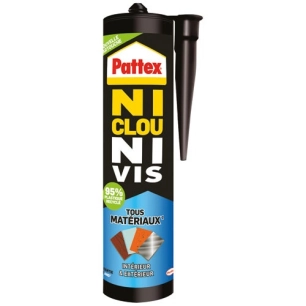 ni clou ni vis tous matériaux intérieur et extérieur cartouche 450 g - pattex