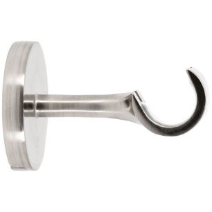 support ouvert 60 mm ø20 mm x 2 chrome - mobois