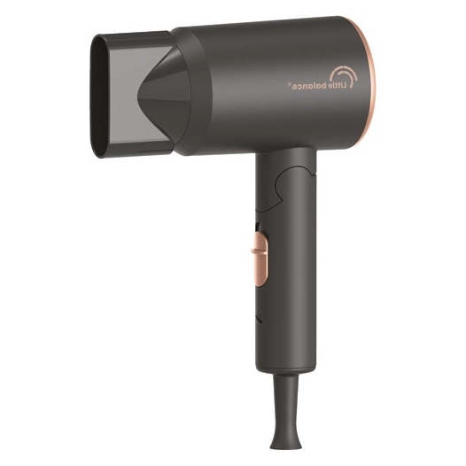 seche-cheveux ionic de voyage noir gold - little balance