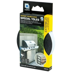 mousse adhésive double face intérieur/extérieur 19 mm x 6 m - cqfd