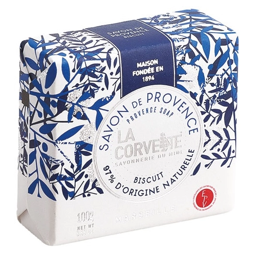 savon de provence biscuit 100 g - la corvette