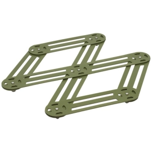 dessous de plat extensible kaki - vintage - roger orfevre